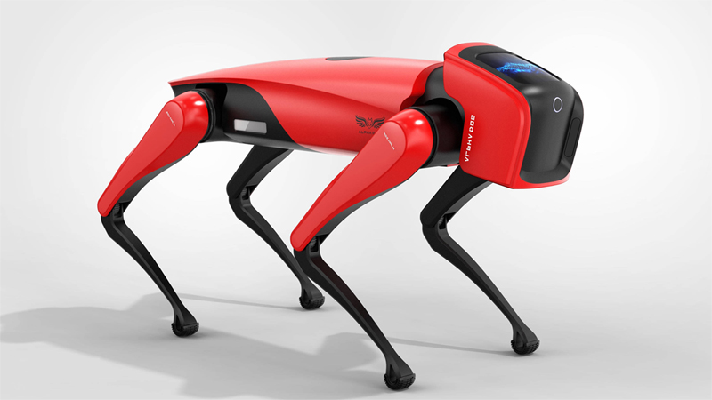 J9直营集团NF150-300导热硅胶片解决智能机器狗散热问题